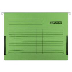 Donau Teczka zawieszkowa z boczkami, A4, 230gsm, zielona