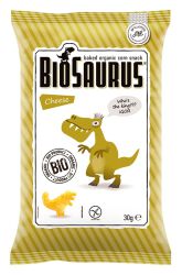 Biosaurus Chrupki Kukurydziane Dinozaury O Smaku Serowym Bezgl. Bio 30 G