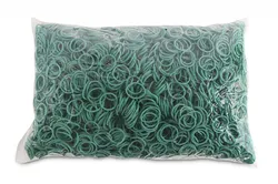 Office Products Gumki recepturki średnica 20mm, 1,5x1,5mm, 60% kauczuku, 1000g, zgrzewka, zielone