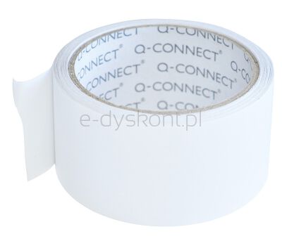 Q-Connect Taśma Dwustronna 50Mm 10M Transparentna 1Szt