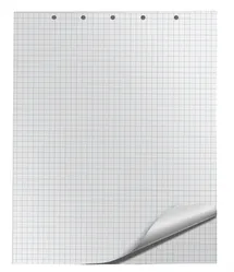 Blok do flipchartów Q-CONNECT, kratka, 65x100cm, 20 kart., biały