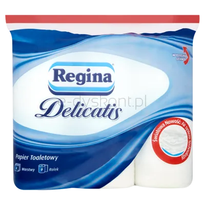 Regina Papier Toaletowy Delicatis 9 Rolek
