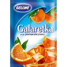 Gellwe Galaretka Pomarańczowa 75g 