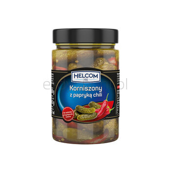 Helcom Ogórki KorniSzampony Z Papryką Chili 327Ml 