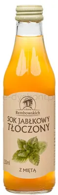 Sok Jabłkowy Tłoczony Z Miętą 250 Ml