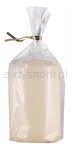 Świeca słupek DONAU HOME Standard Gloss, 50x80mm, kremowy - 2