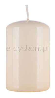 Donau HOME Świeca słupek Standard Gloss, 50x80mm, kremowy