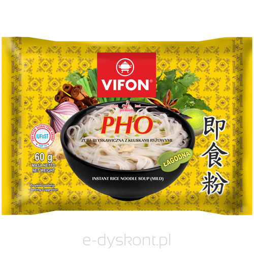 Vifon Premium Zupa Wietnamska Pho Z Makaronem Ryżowym 60 G