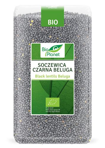 Soczewica Czarna Beluga Bio 1 Kg - Bio Planet [BIO]