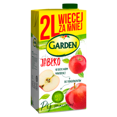 Garden Napój Jabłko 2 L