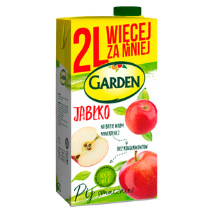 Garden Napój Jabłko 2 L