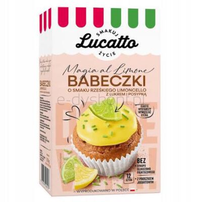 Lucatto Babeczki Limoncello Z Lukrem I Posypką 310G
