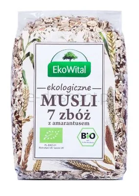 Musli 7 zbóż z amarantusem BIO 300 g