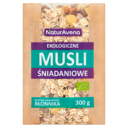 Naturavena Ekologiczne Musli Śnadaniowe 300G