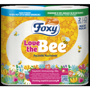 Ręcznik Kuchenny Foxy Love The Bee 2 Rolki