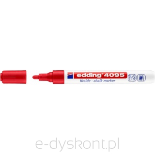 Marker kredowy e-4095 EDDING, 2-3mm, czerwony