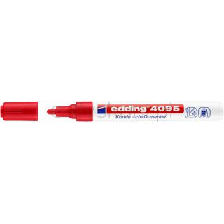 Edding Marker kredowy e-4095 2-3mm, czerwony