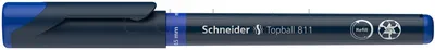Schneider Pióro Kulkowe Topball 811, 0,5 Mm, Niebieskie