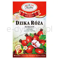 Malwa Herbata Owocowa Aromatyzowana Dzika Róża 20X2G