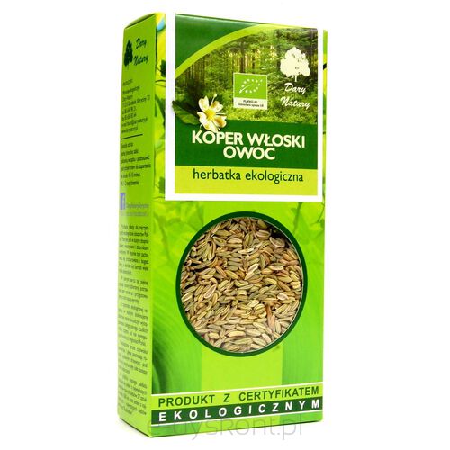 Herbatka Z Owocu Kopru Włoskiego Bio 50 G - Dary Natury [BIO]