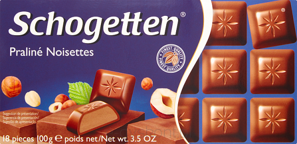 Schogetten Praline Noisettes 100G