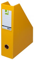 Q-Connect Pojemnik Na Dokumenty, Pvc, A4/76, Żółty