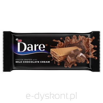 Dare Wafel Z Kremem Z Mlecznej Czekolady - 142 G