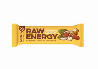 Bombus Raw Baton Energy Orzech Ziemny-Daktyl Bezgl. 50 G