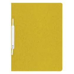 Donau Skoroszyt preszpan, A4, twardy, 390gsm, żółty