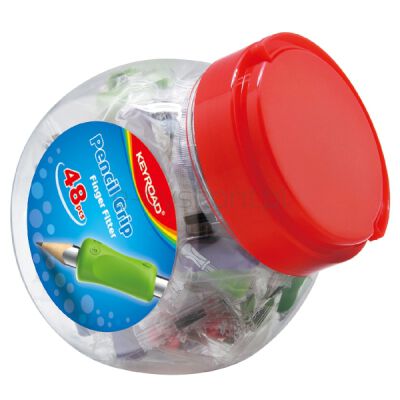 Keyroad Uchwyt ergonomiczny Pencil Grip, 1 szt., mix kolorów