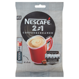 Nescafe 2In1 Coffee & Creamer Rozpuszczalny Napój Kawowy 80 G (10 X 8 G)