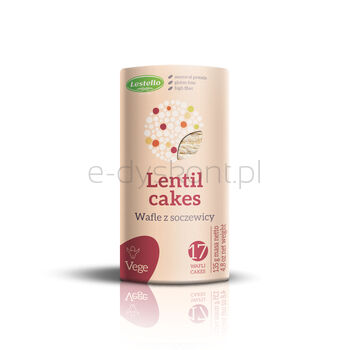 Lestello wafle z soczewicy 135g