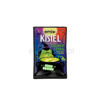 Kisiel błyskawiczny zielona żaba kiwi-limonka emix 30g