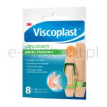 Viscoplast Ultra Stretch, Plastry Elastyczne, 2 Rozmiary, Kopertka/8 Szt. - 2