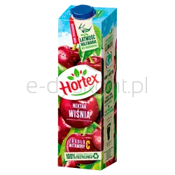 Hortex Wiśnia Nektar Karton 1 L