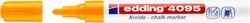 Edding Marker kredowy e-4095 2-3 mm, pomarańczowy neonowy [BIURO]