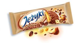 Jeżyki Cafe ciastka w czekoladzie mlecznej 140 g