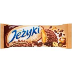 Jeżyki Cafe ciastka w czekoladzie mlecznej 140 g