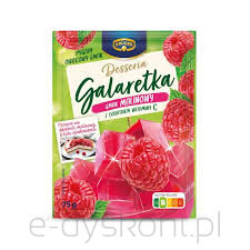 Kruger Desseria Galaretka smak malinowy 75g