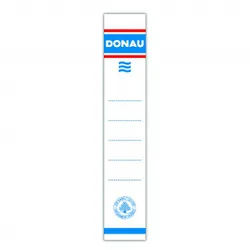 Donau Etykiety samoprzylepne do segregatora 33x153mm, jednostronne, 20szt.