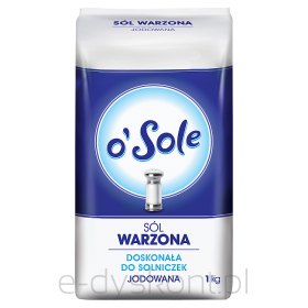 O'Sole  Sól Warzona Jodowana Spożywcza 1 Kg