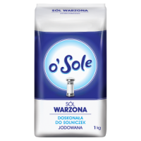 O'Sole Sól Warzona Jodowana Spożywcza 1 Kg