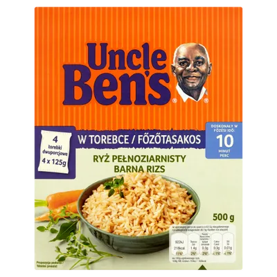 Ben's Ryż paraboliczny 500g Pełnoziarnisty