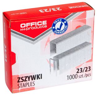 Zszywki Office Products, 23/23, 1000Szt.