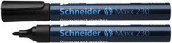 Schneider Marker permanentny Maxx 230, okrągły, 1-3mm, czarny [BIURO]