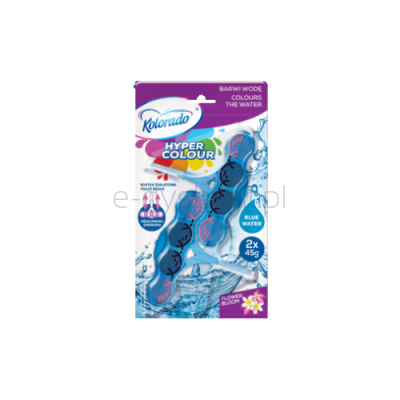 Kolorado Hyper Colour Kostka Wc Flower Bloom Duopack (2X45G)