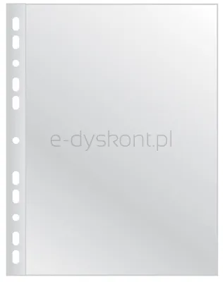 Q-Connect Koszulki Na Dokumenty Poszerzane, Pp, A4, Groszkowe, 75Mikr., 50Szt. 