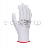 Donau Rękawice Safety Pu White, Kat. Ii, Rozm. 6, Białe - 2