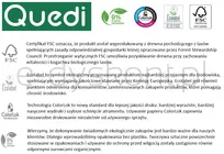 Papier ksero QUEDI ESSENTIAL A4, A4, klasa C, 80gsm, 500ark. - 3