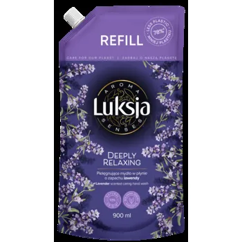 Luksja Aroma Senses Deeply Relaxing Pielęgnujące Mydło W Płynie O Zapachu Lawendy Zapas 900 Ml